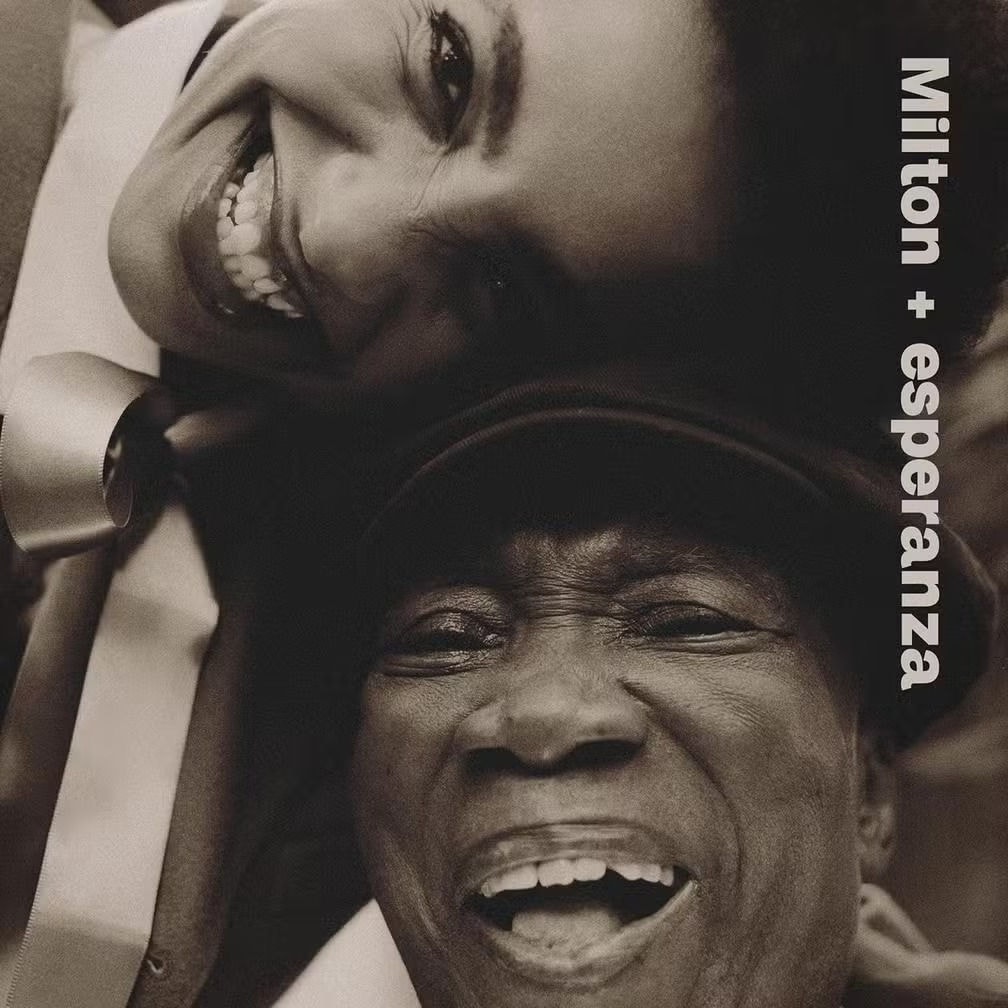 Capa do álbum 'Milton + Esperanza'