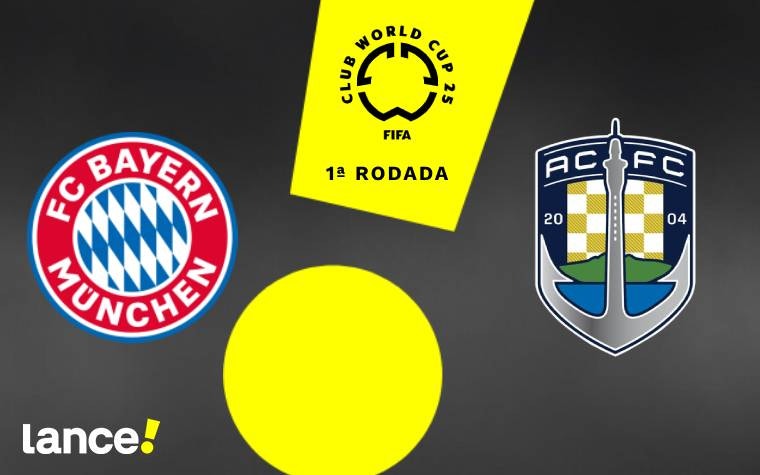 Bayern de Munique x Auckland City: 1ª rodada do Grupo A do Mundial de Clubes da Fifa (Foto: Arte/Lance!)