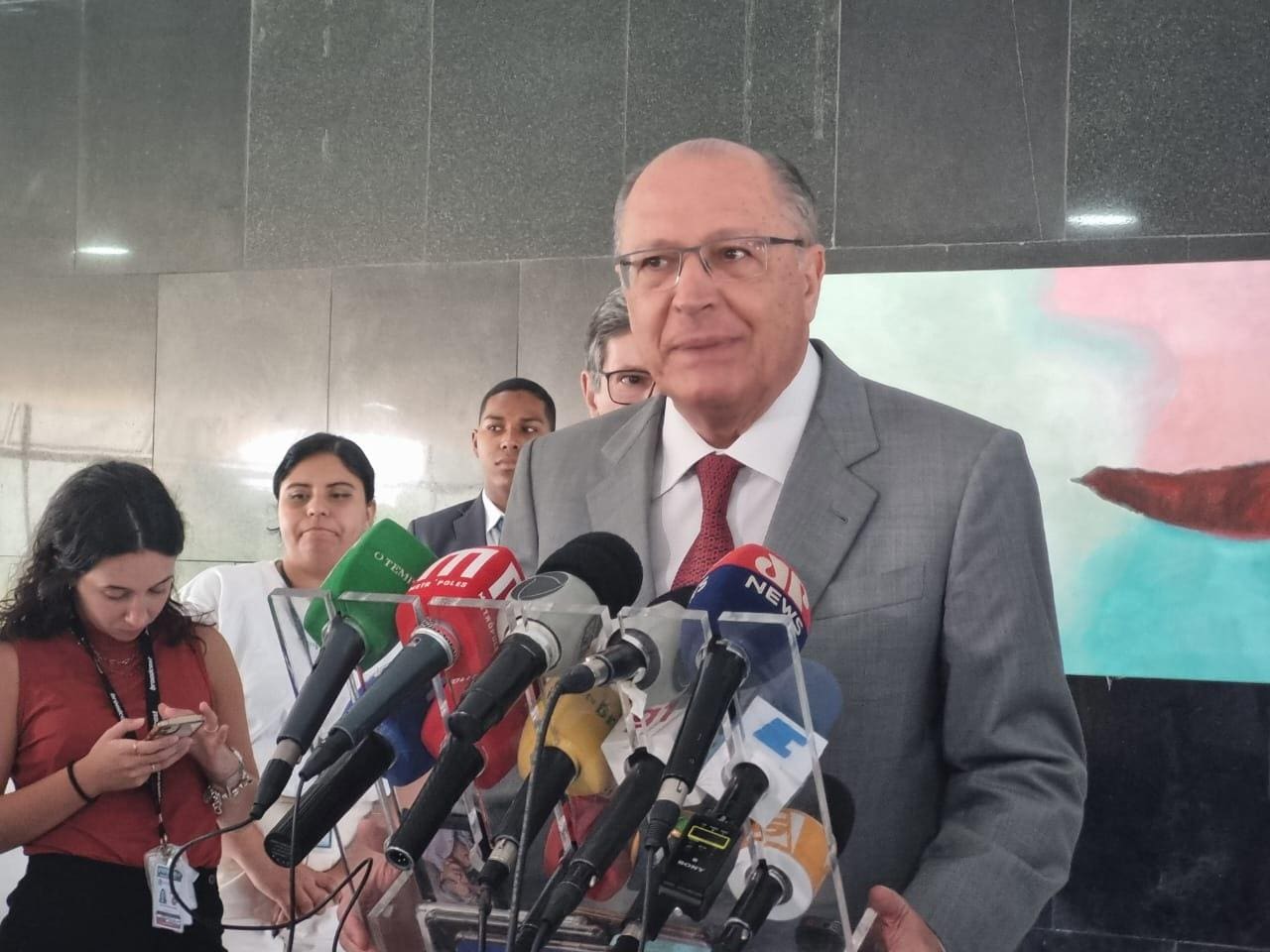Vice-presidente Geraldo Alckmin no Palácio do Planalto