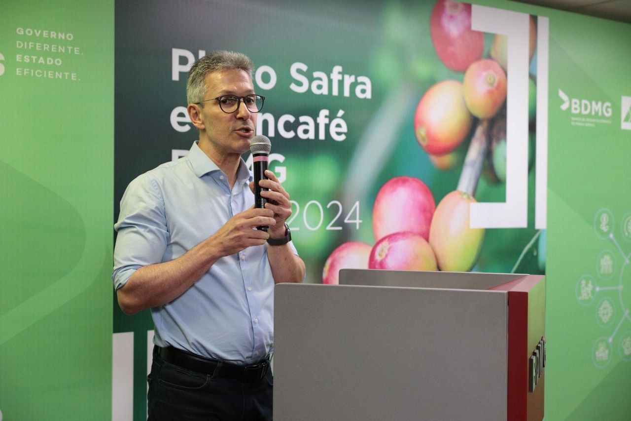 Romeu Zema (Novo) concedeu entrevista ao Estadão e pediu fortalecimento de consórcio Sul-Sudeste