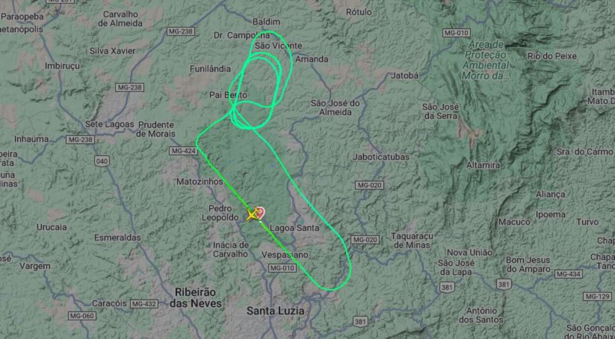 Aeronave voltou ao aeroporto 40 minutos depois da decolagem