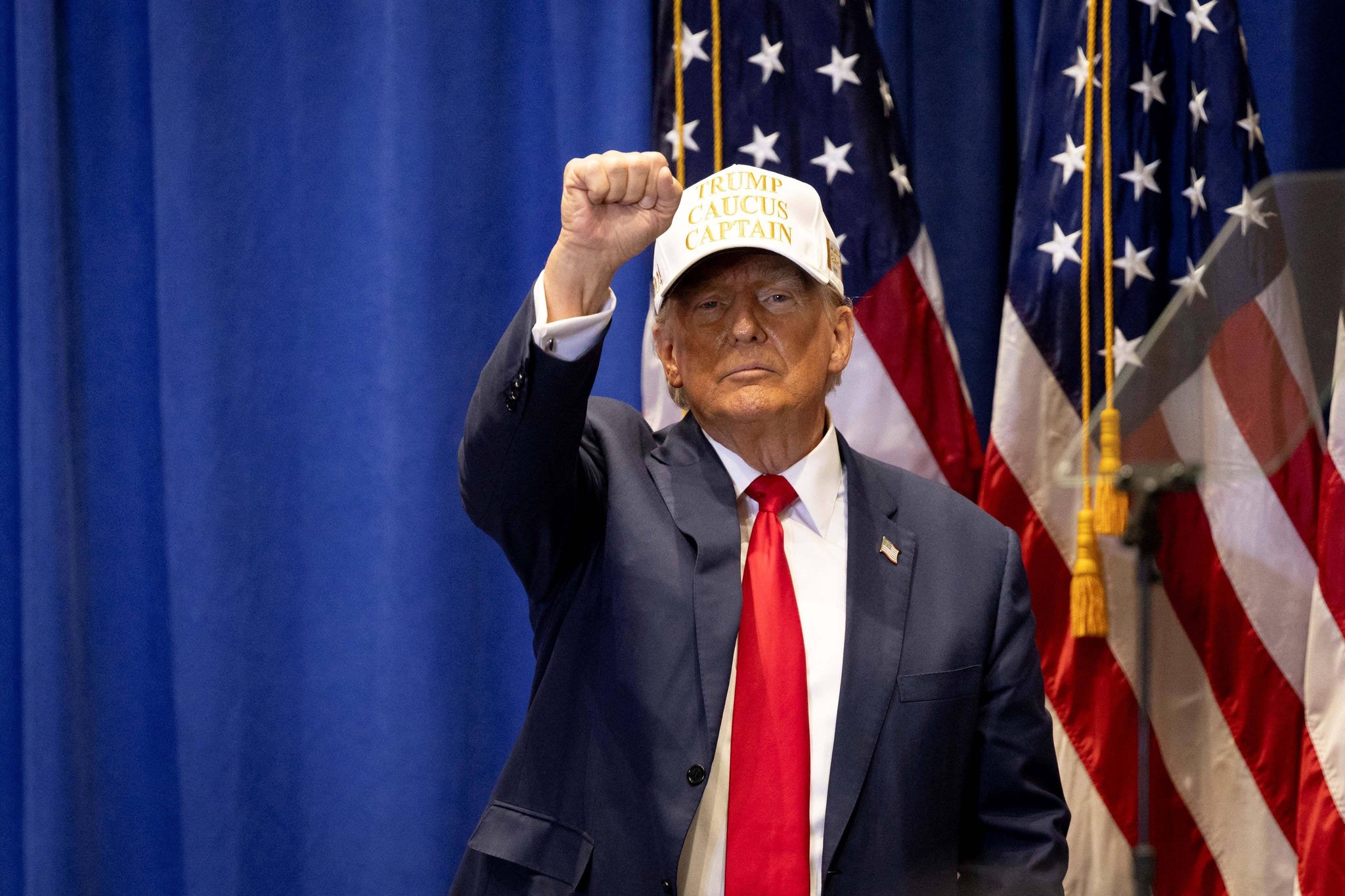Donald Trump, durante corrida eleitoral no Partido Republicano