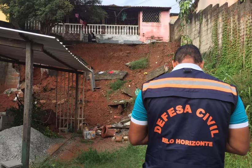 Defesa Civil fez alerta sobre risco geológico em algumas regiões da capital