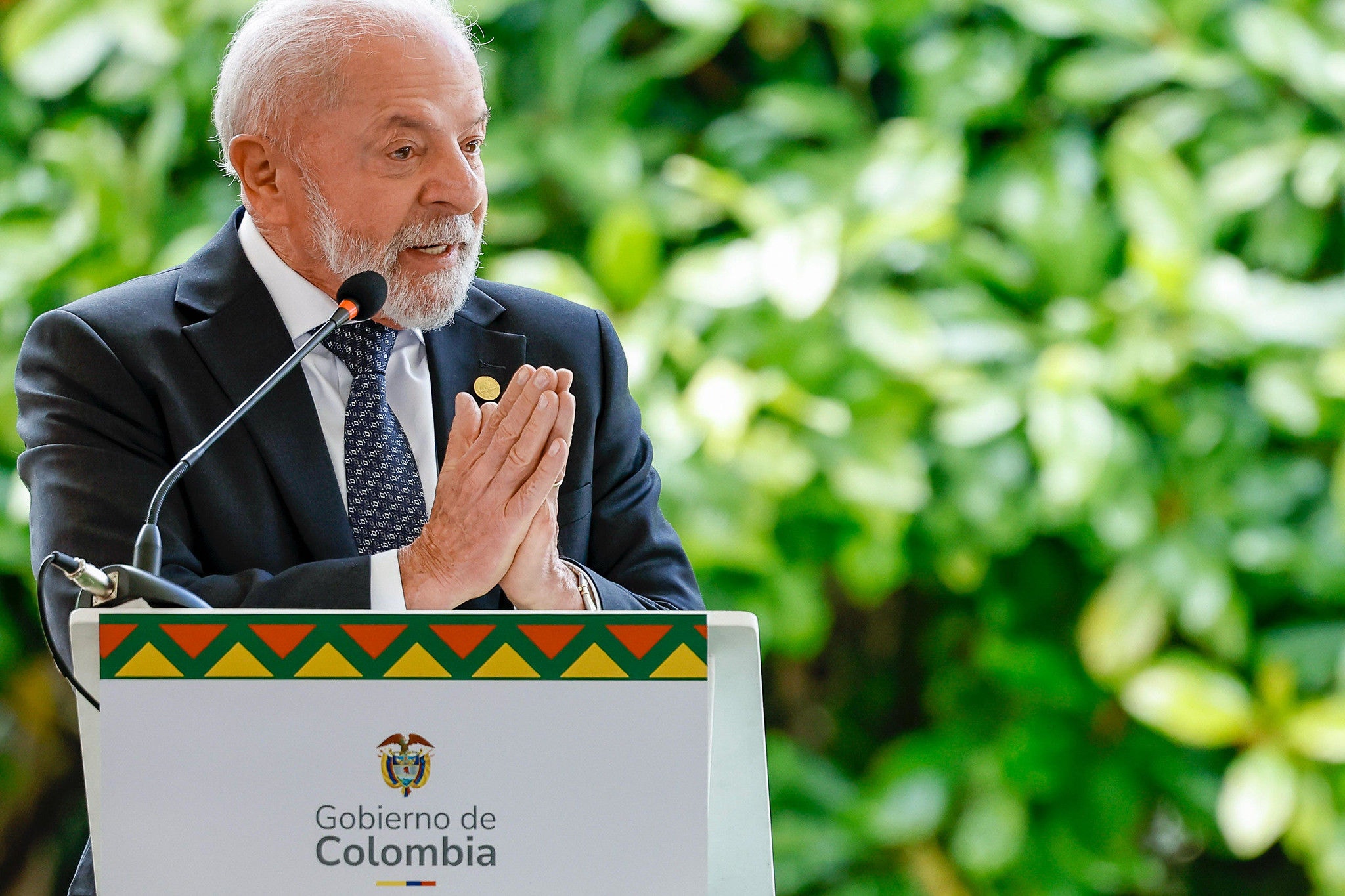 Lula participa de encontro dos presidentes dos Estados Partes do Tratado de Cooperação Amazônica com a Sociedade Civil e Comunidades Indígenas, na Colômbia