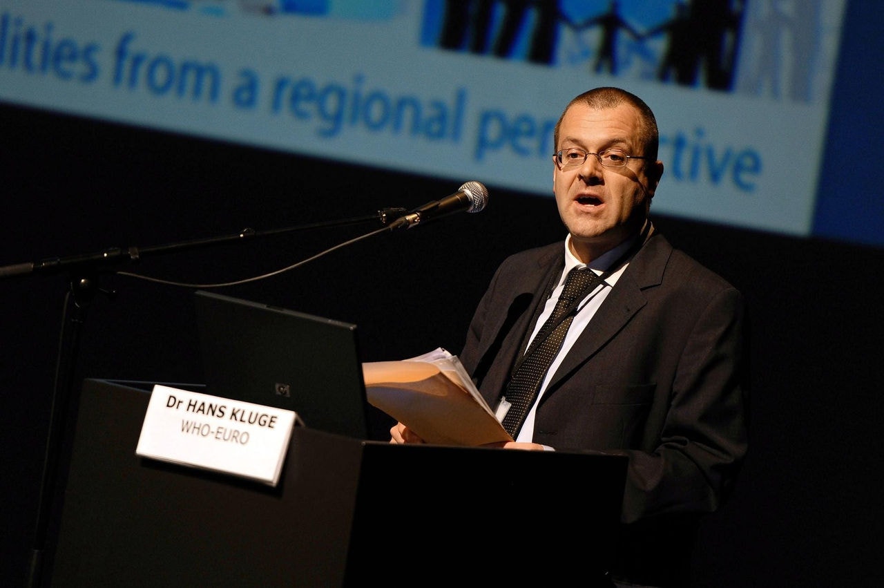 O diretor da OMS na Europa, Hans Kluge, fez um alerta para o continente