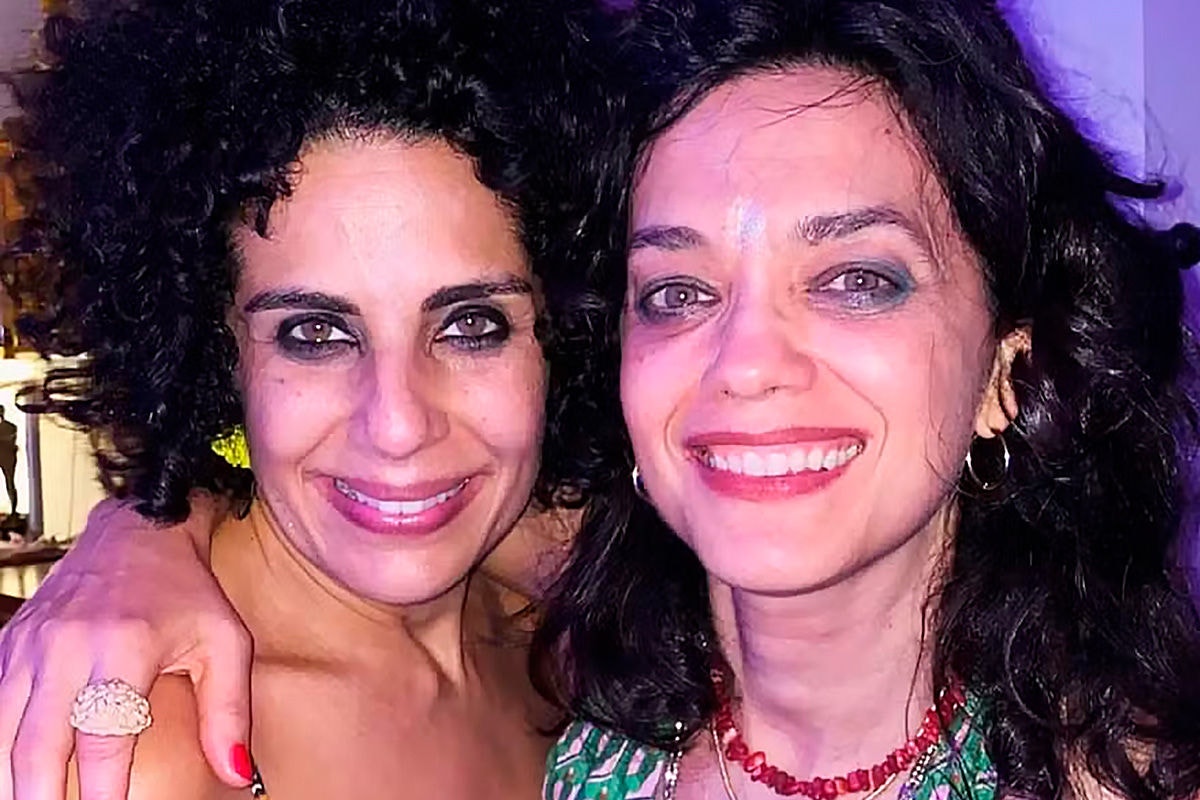Ana Cecília Costa e a mulher, Luciana Lyra