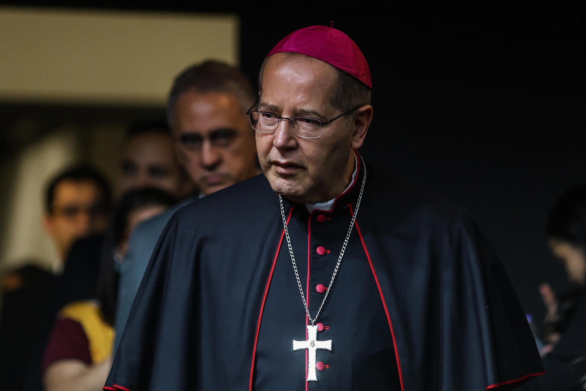 Dom Walmor, arcebispo de BH, no evento Torcida de Deus