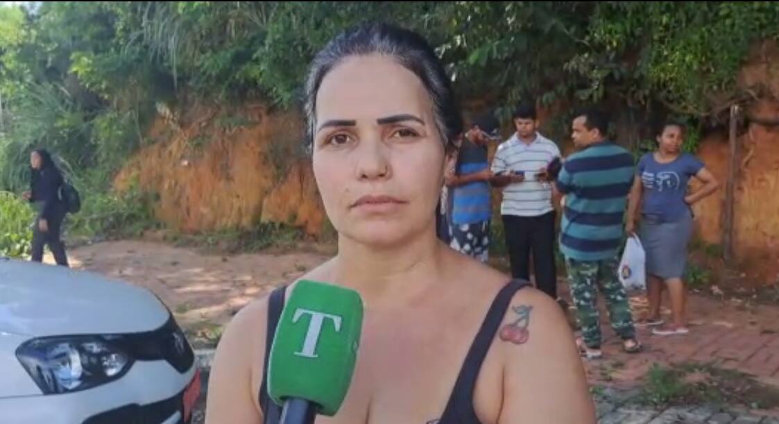 Claudineia Moraes disse que ficou assustada quando soube do acidente com a sobrinha.