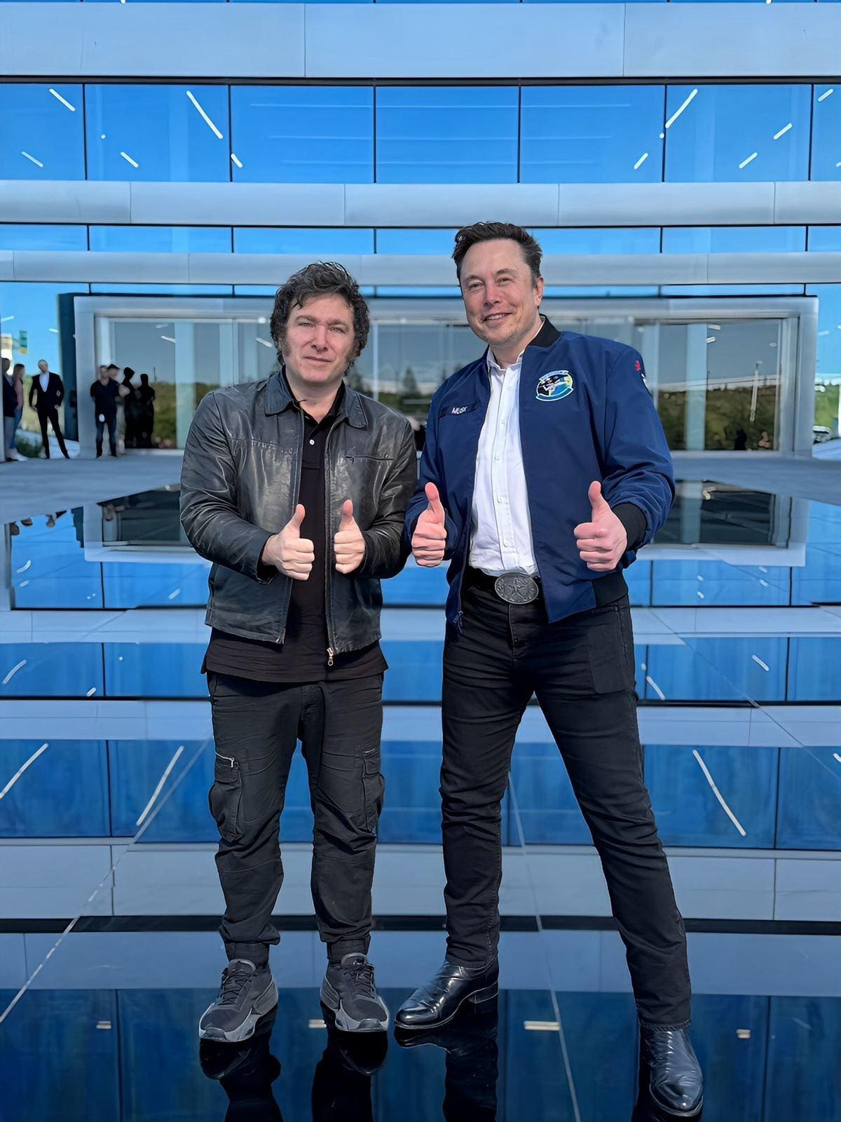 Javier Milei e Elon Musk se encontraram no Texas