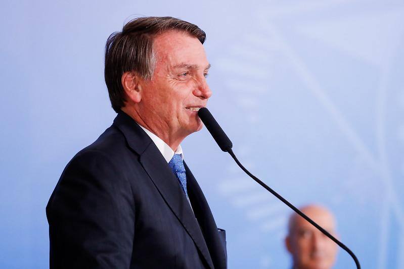 O presidente Jair Bolsonaro