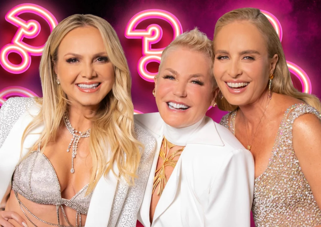 Eliana, Xuxa e Angélica  - Divulgação/TV Globo 
