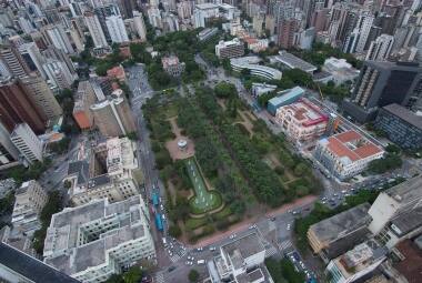 Falso técnico de telecomunicação foi detido na praça da Liberdade, em flagrante