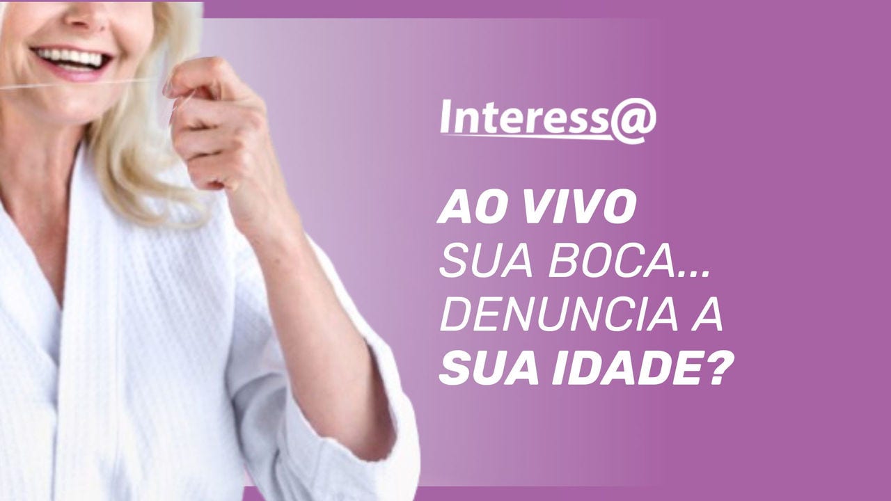 O dentista Marcelo Zanforlin fala sobre envelhecimento dos dentes e cuidados para manter o sorriso saudável no Interessa desta segunda (01)