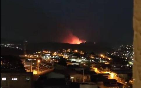 Incêndio sabará