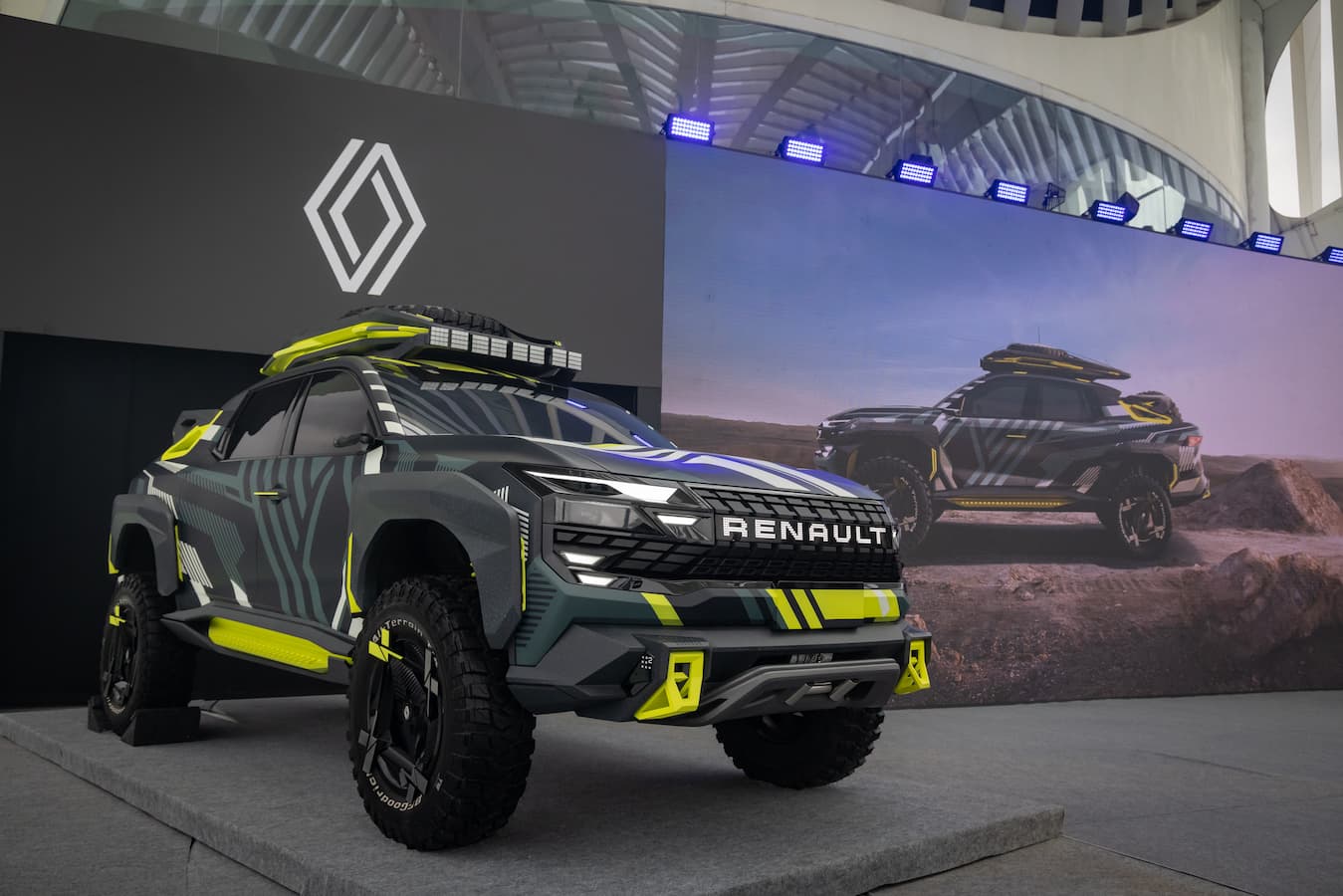 Versão conceito da Renault Niagara exibida no ano passado, na Argentina