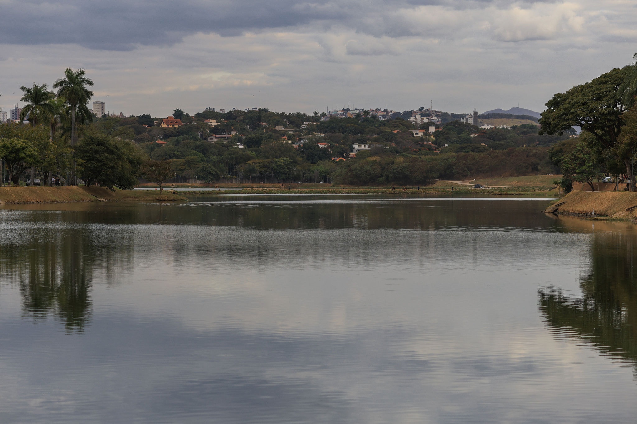 Lagoa da Pampulha, um dos cartões-postais de Belo Horizonte