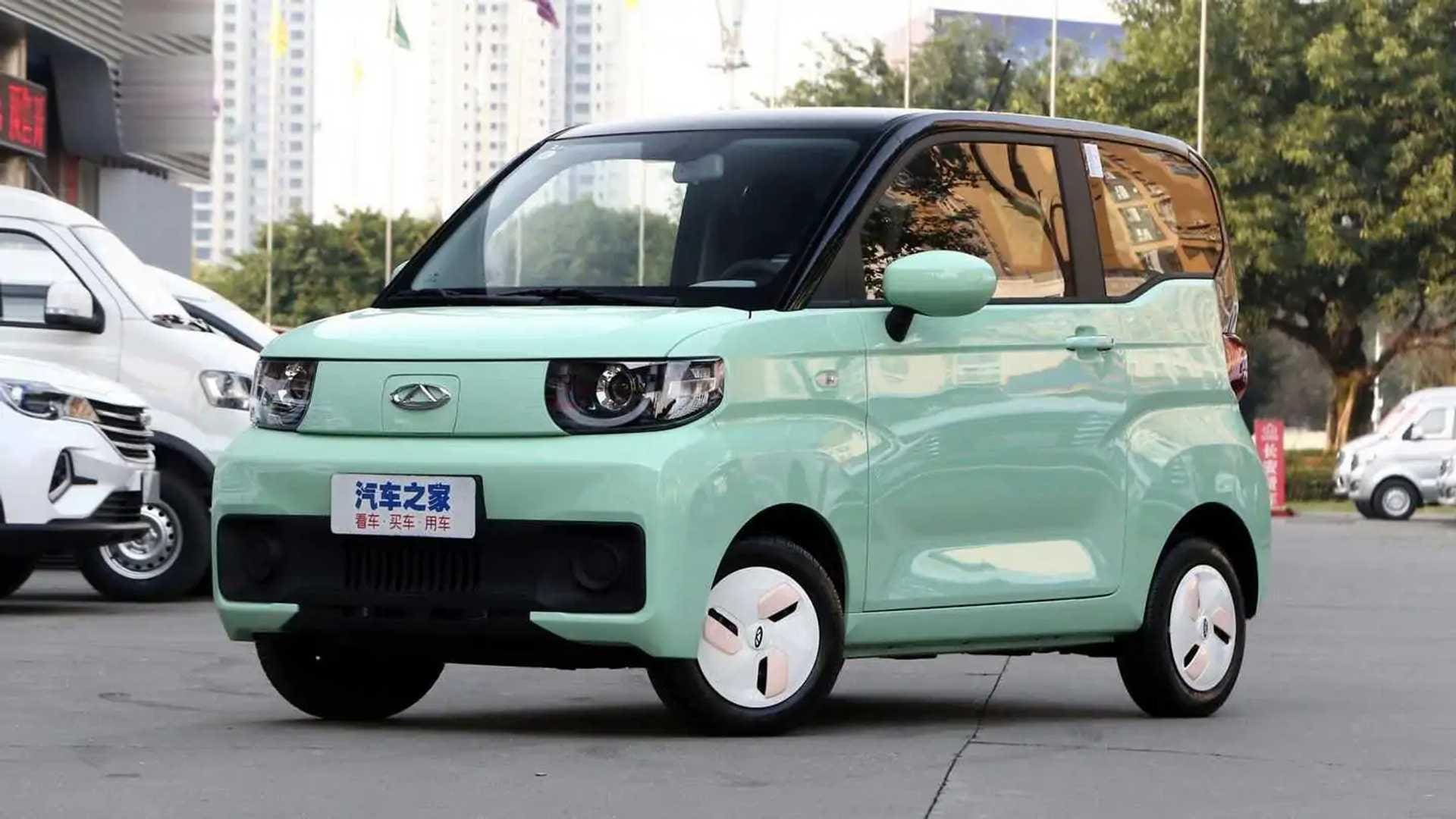 Compacto elétrico Chery QQ Ice Cream foi lançado na China movido a baterias de sódio