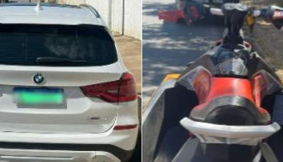 Operação apreendeu bens de luxo com os suspeitos de aplicarem golpes em pessoas vulneráveis