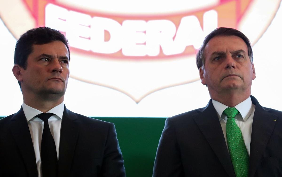 Jair Bolsonaro e Sergio Moro