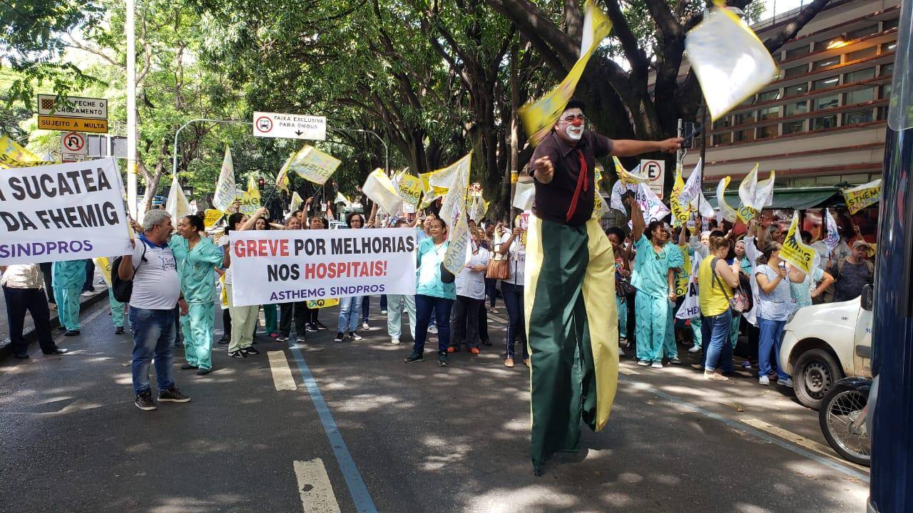 Protesto Fhemig