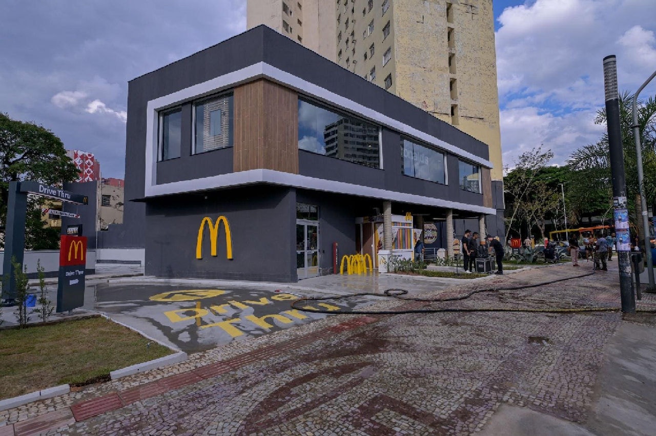 Unidade do McDonald's em Belo Horizonte