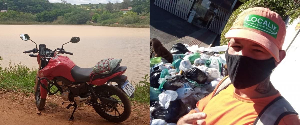Motocicleta foi roubada no bairro Palmeiras