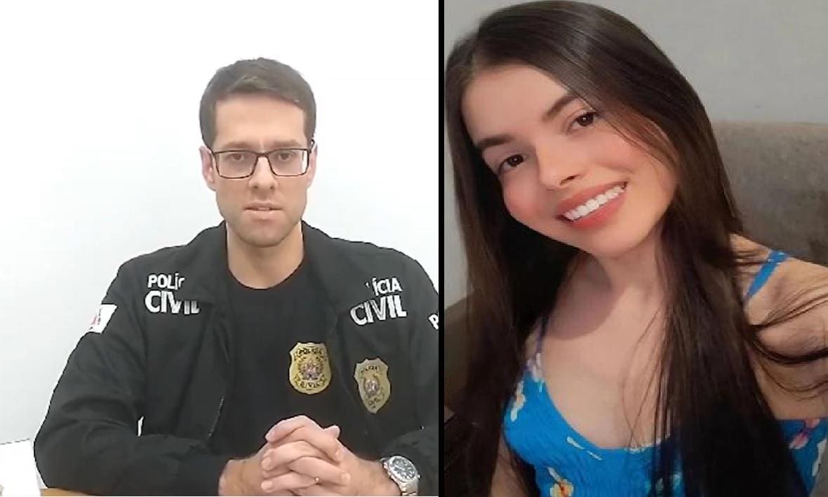 Delegado e Jéssica