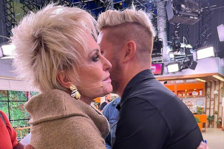 Douglas Volpy realiza o sonho de conhecer Ana Maria Braga