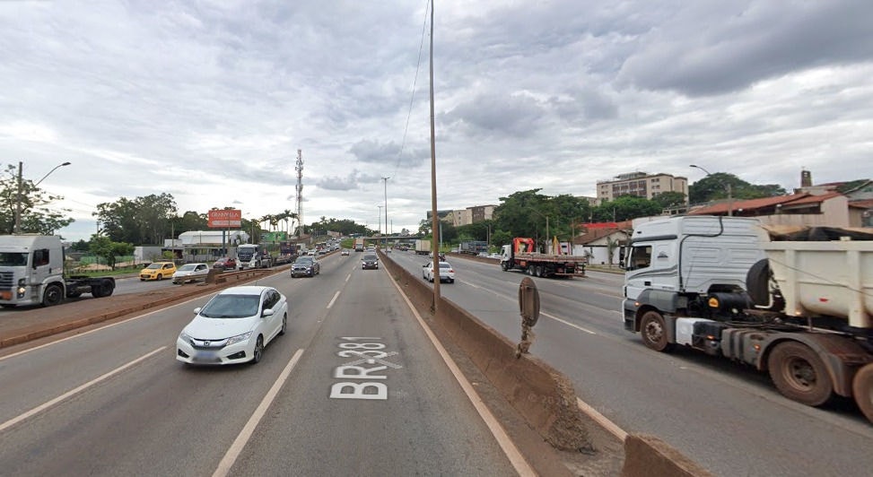 Trincheiras na BR-381, em Contagem, foram aprovadas pelo Ministério dos Transportes