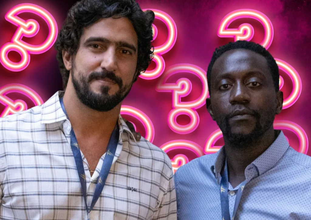 Ivan (Renato Góes) e Luciano (Licínio Januário) em Vale Tudo - Divulgação/TV Globo 