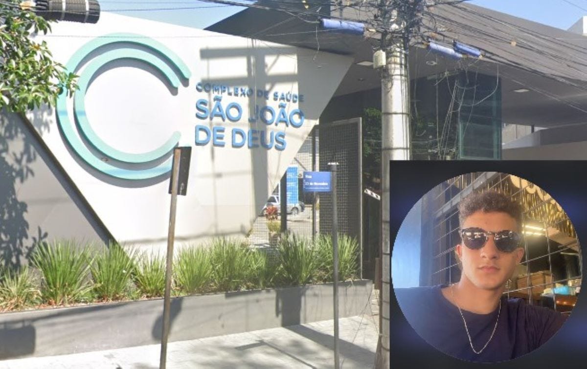 Artur Martins Santos morreu aos 19 anos após dar entrada no Hospital São João de Deus