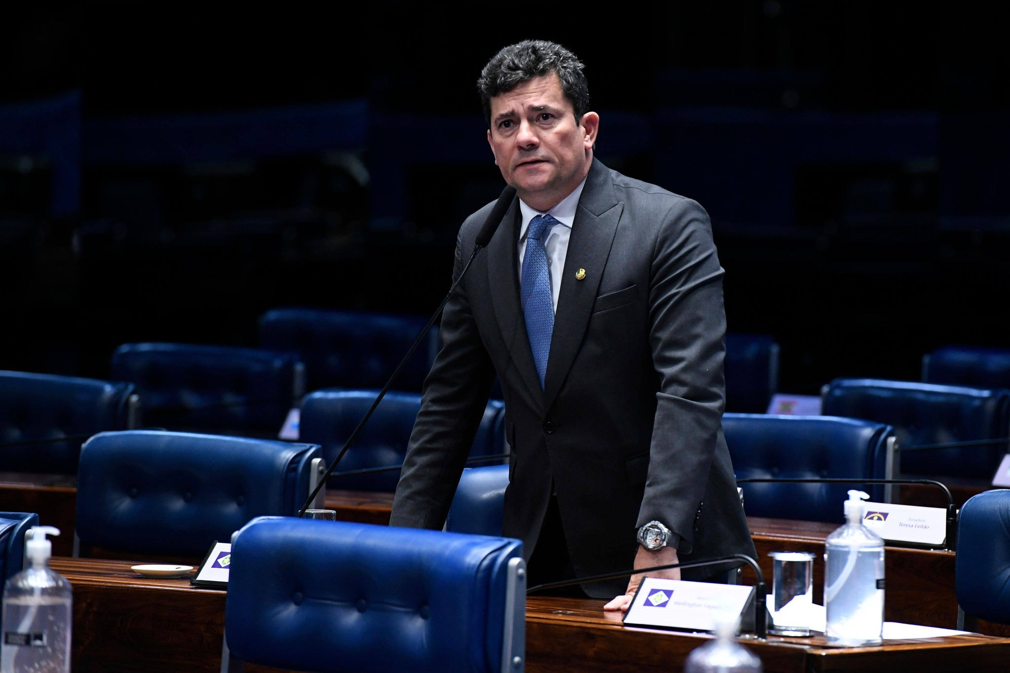 O senador Sergio Moro
