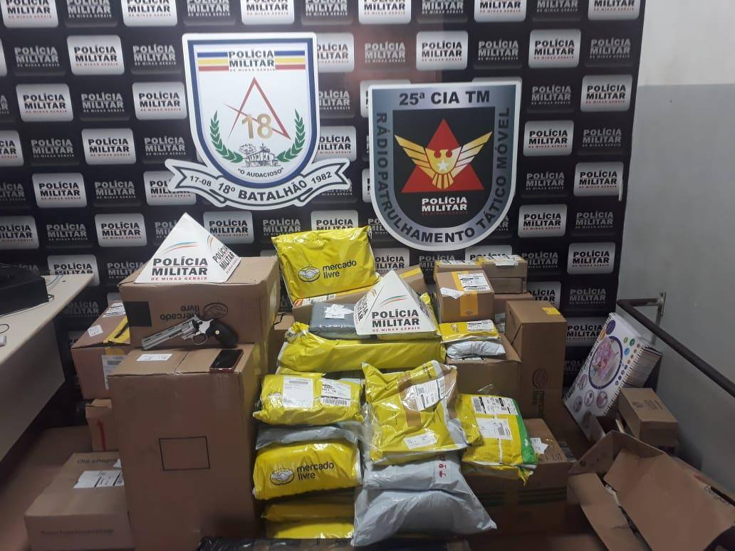 Polícia Militar recuperou a carga