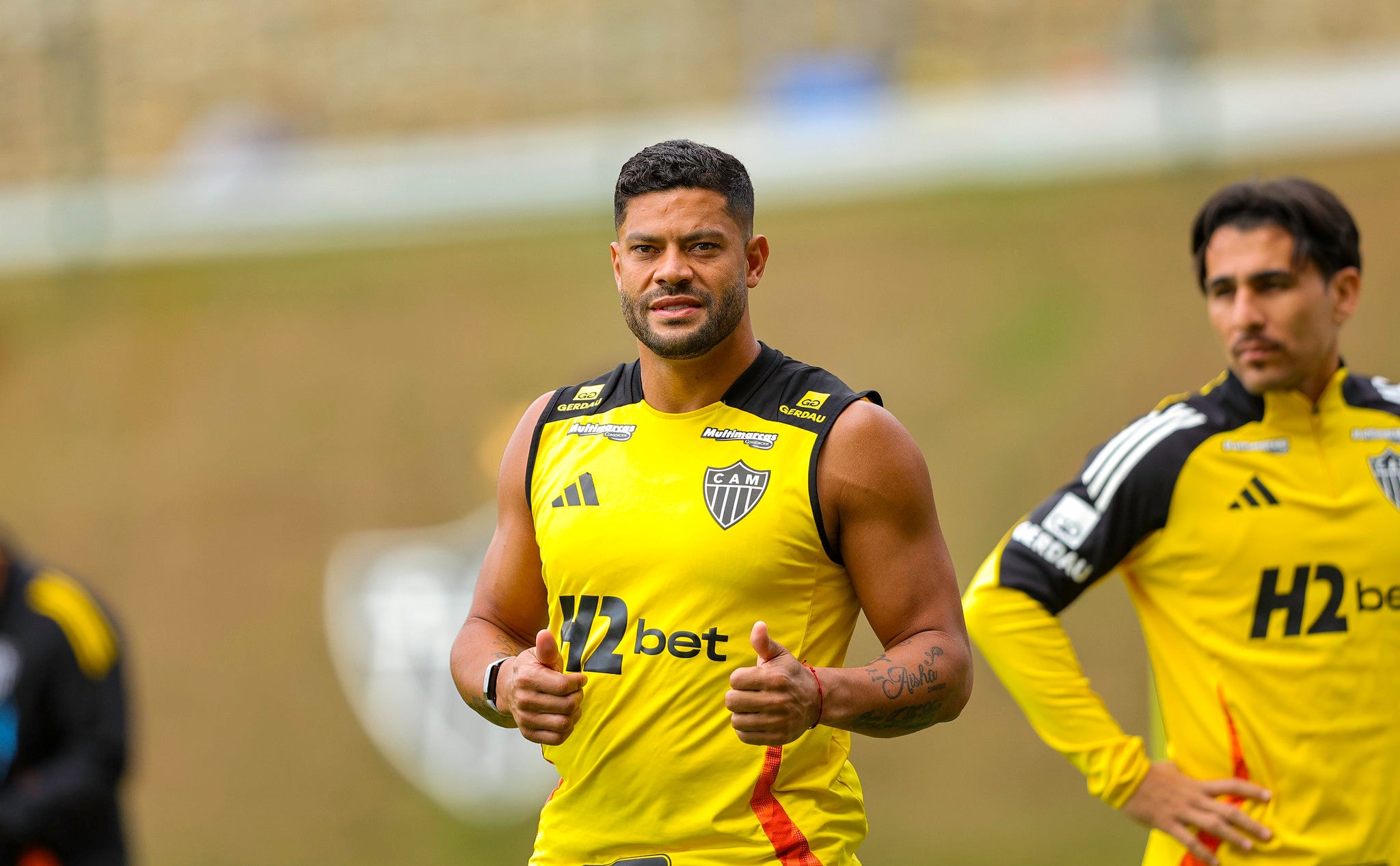 Hulk está 100% para volta do Atlético