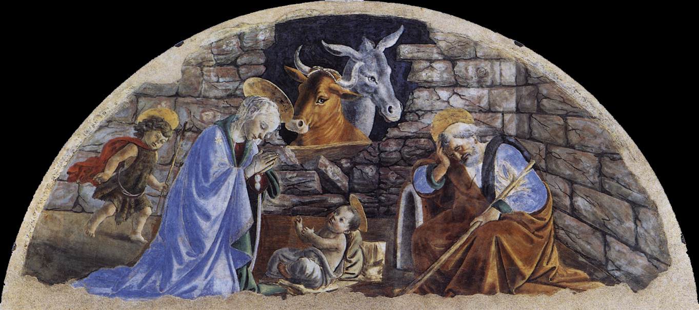 Afresco “Nascimento da Criança” foi pintado entre 1476 e 1478 por Sandro Botticelli