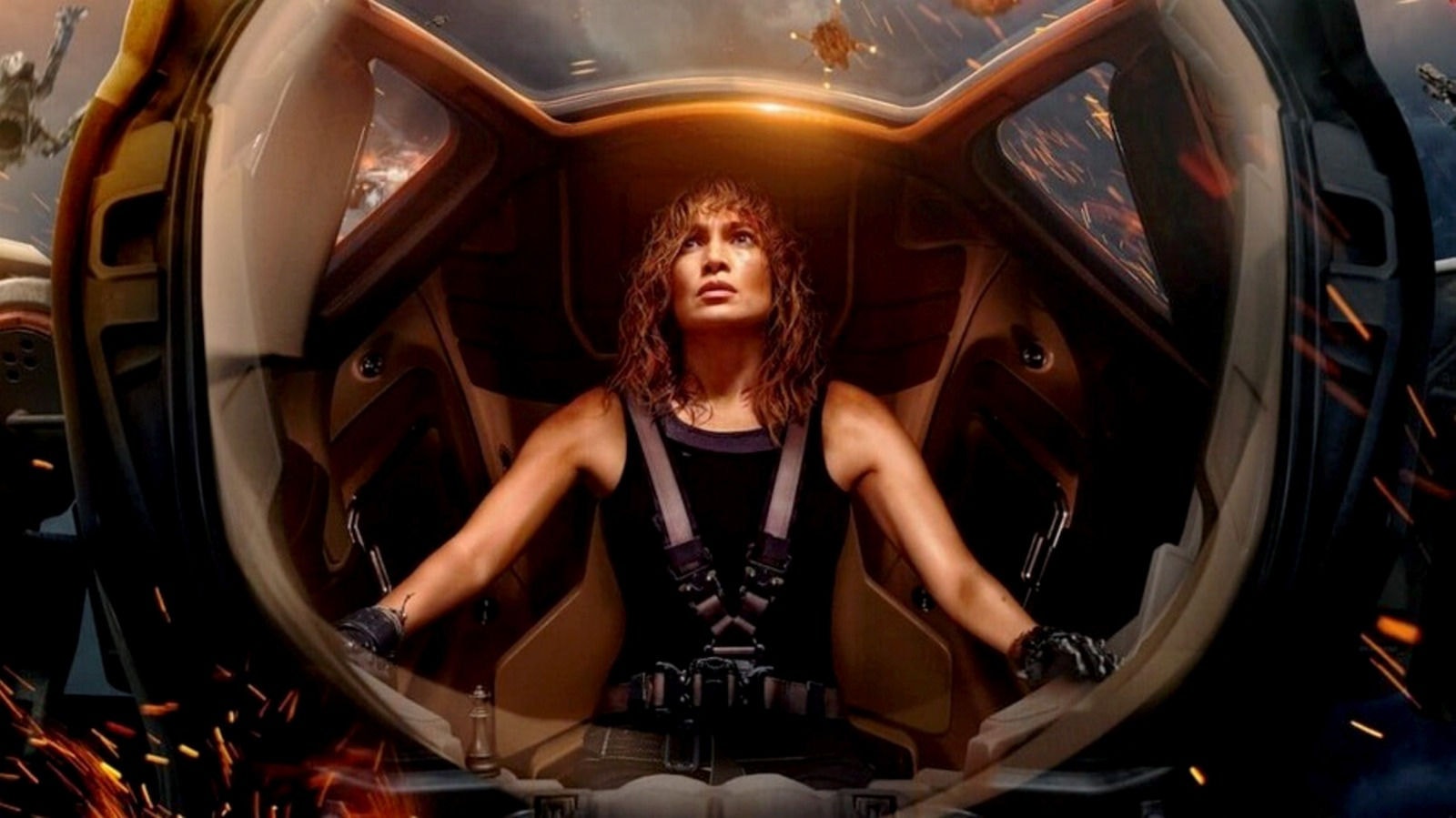 Jennifer Lopez encara um inimigo pouco usual, a Inteligência Artificial, no filme "Atlas", da Netflix