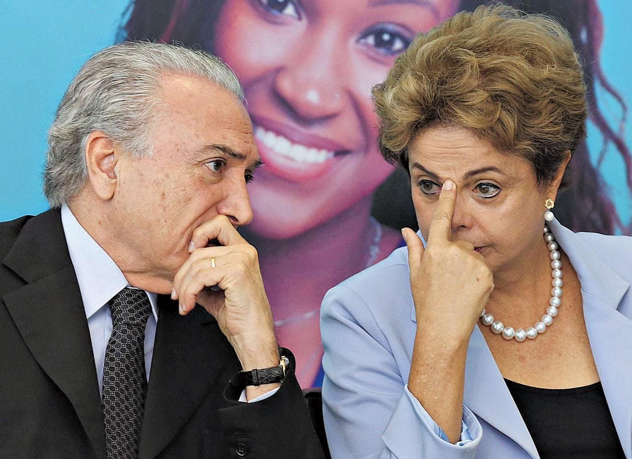 dilma e temer