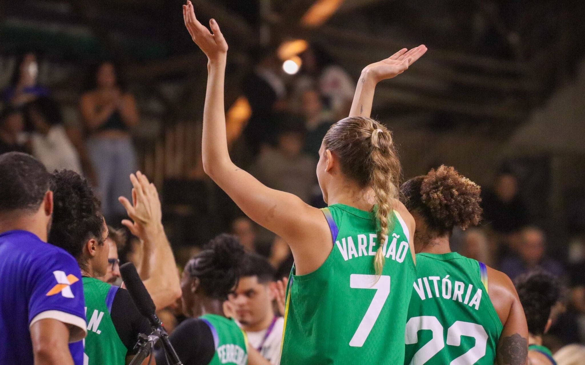 Izabel Varejão durante amistoso contra o Canadá (Foto: Theo Daolio)