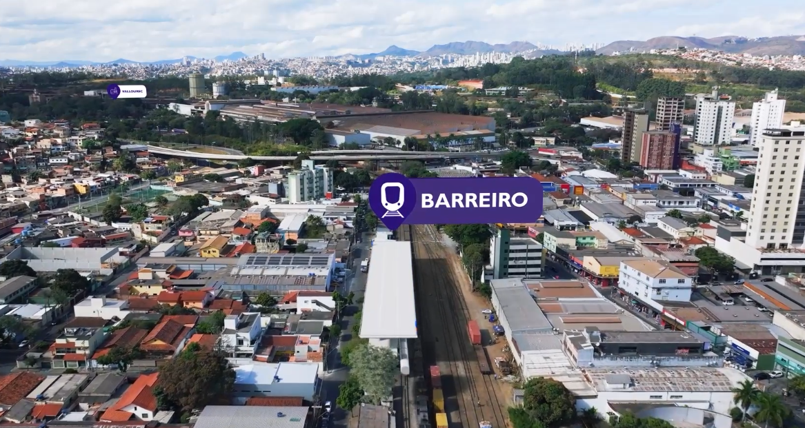 Linha 2 do metrô de BH terá sete estações e vai levar o serviço para a região do Barreiro  