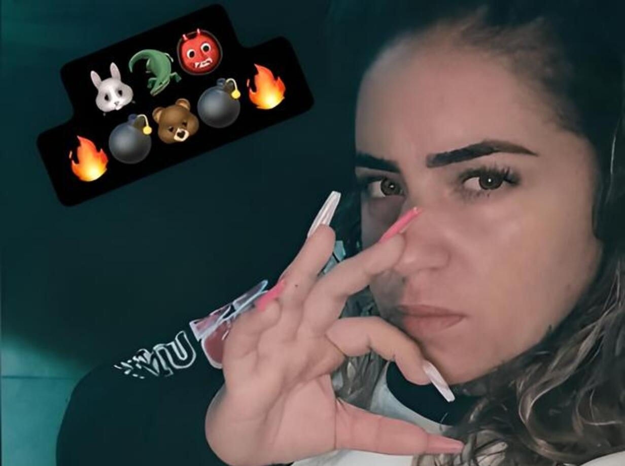 Diaba Loira ganhou notoriedade após ser flagrada traficando sete quilos de cocaína em 2023 e depois aderiu ao Comando Vermelho e  ao TCP