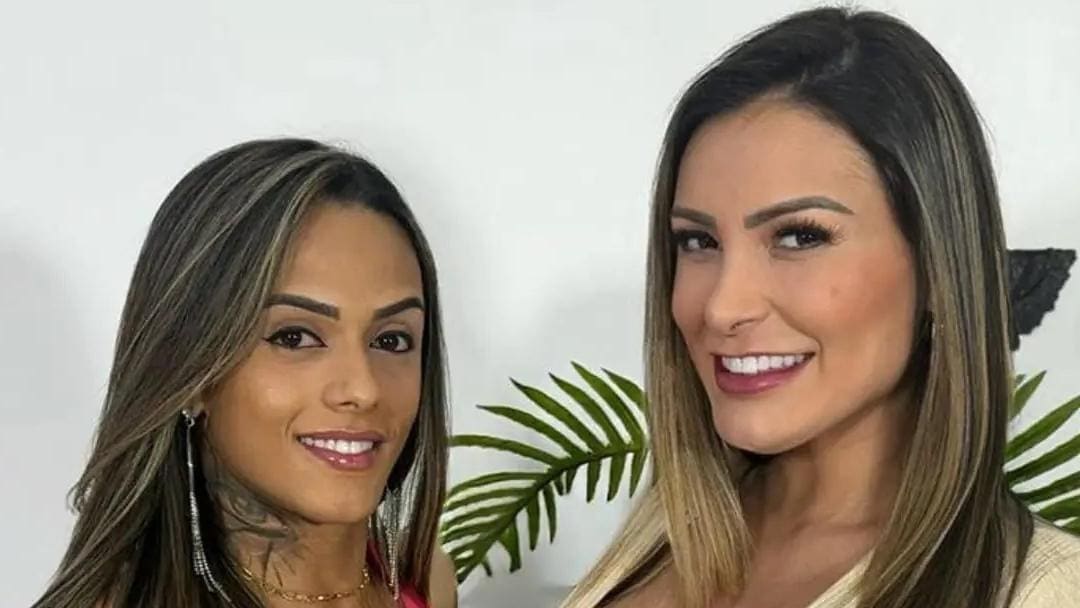 Andressa Urach e Ellen Carine