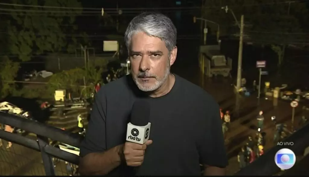 O jornalista William Bonner