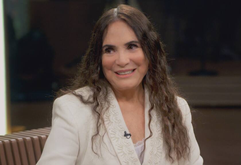 A atriz Regina Duarte