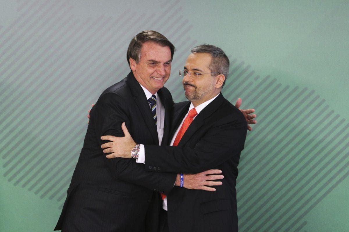 Jair Bolsonaro e Abraham Weintraub