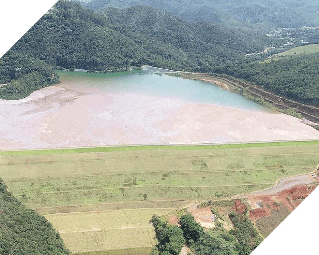 Barragem CDS II, em Santa Bárbara