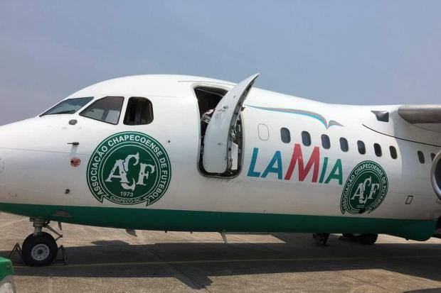 A aeronave da Lamia trazia 77 pessoas a bordo; 71 morreram