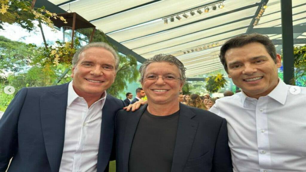 Roberto Justus ou Celso Portiolli no BBB 24? Encontro de apresentadores com Boninho dá o que falar nas redes sociais