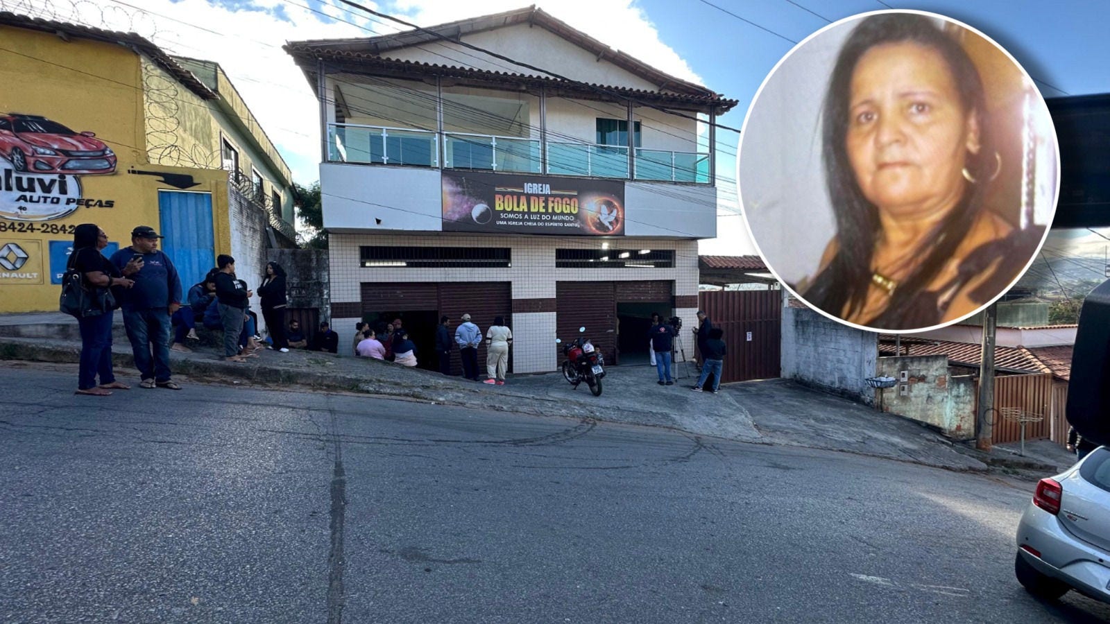 Maria da Penha, de 60 anos, foi morta pelo companheiro, em Santa Luzia, na Região Metropolitana de BH