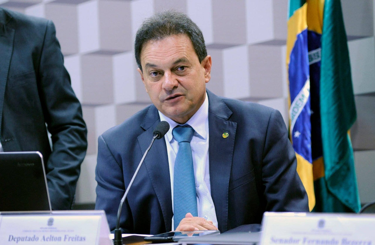 O deputado federal Aelton Freitas (PL) está à frente do quarto mandato na Câmara dos Deputados