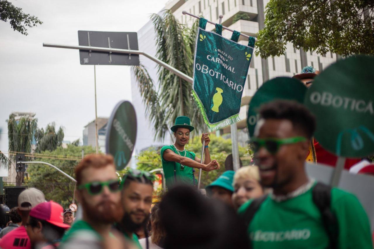 Pelo segundo ano consecutivo, O Boticário marca presença apoiando o Carnaval de BH